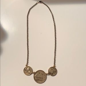 Low Luv Coin Necklace